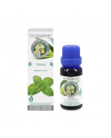 Óleo Essencial De Menta - Hortelã Brava Ou Menta Japonesa - (Mentha Arvensis) 15 Ml. Marnys