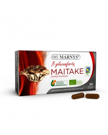 Cogumelo Maitake Bio 30 Cápsulas Vegetais (400 Mg.) Marnys