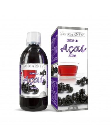 Sumo De Açaí 500 Ml. Marnys