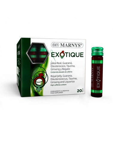 S-Exotique Geleia Real + Guaraná 20 Ampolas Marnys