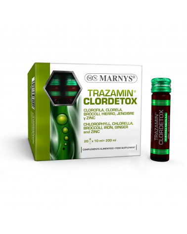 Trazamin Clordetox 10ml 20 Frascos Bebíveis Marnys