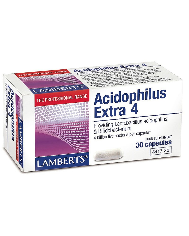 Acidophilus Extra 4 (4000 Milhões Por Cáps.) Lamberts