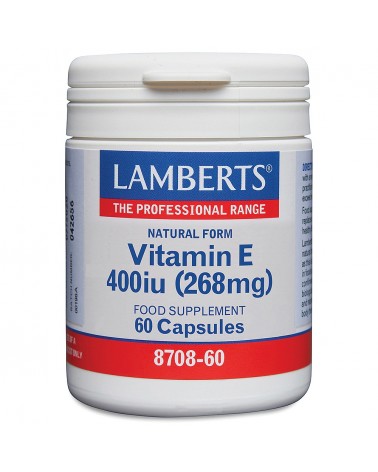 Vitamina E-Natural 400 U.I. Lamberts