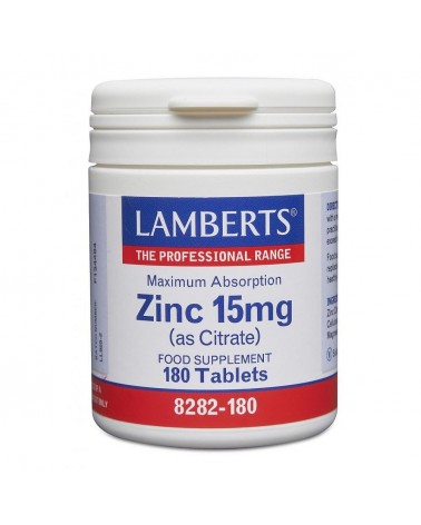 Zinco Citrato 15 Mg Lamberts