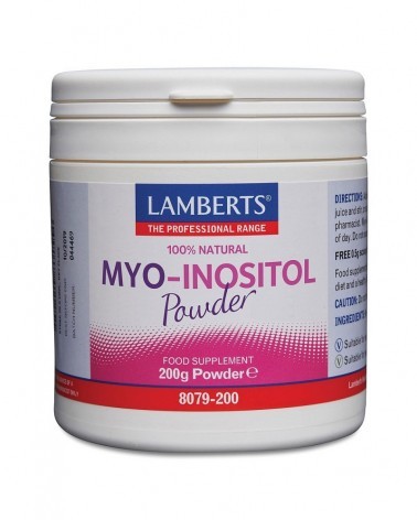 Myo-Inositol Em Pó 200 Grs. Lamberts