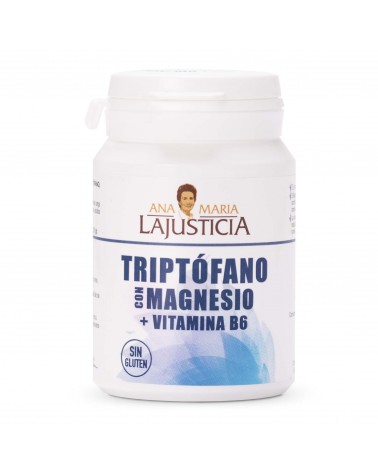 Triptofano C/ Magnésio + Vitamina B6 60 Comprimidos Ana Maria La Justicia