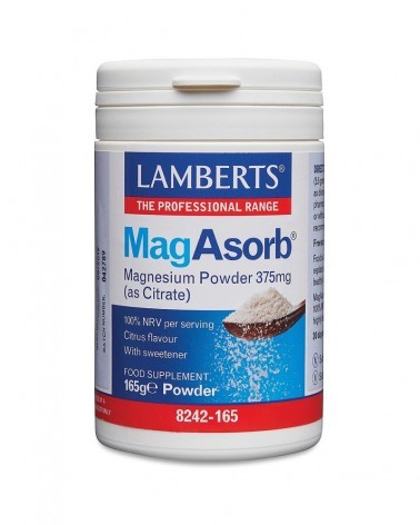 Magasorb (Citrato De Magnésio) Em Pó 165 Mg Lamberts