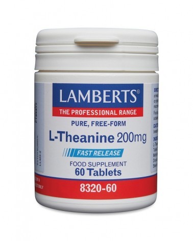 L-Teanina 200 Mg. 60 Comprimidos Lamberts