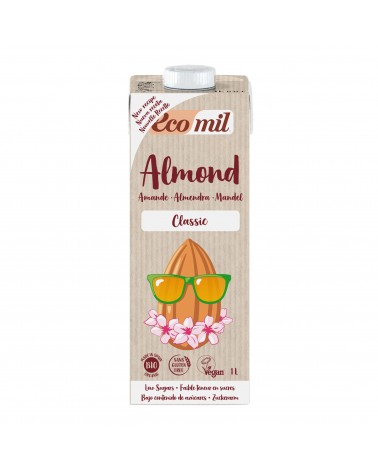 Bebida De Amêndoas Classic Bio Lt. Ecomil