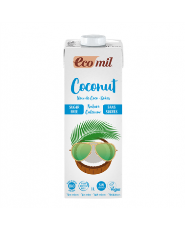 Bebida De Coco Nature Cálcio Bio E S/Açúcar Lt. Ecomil