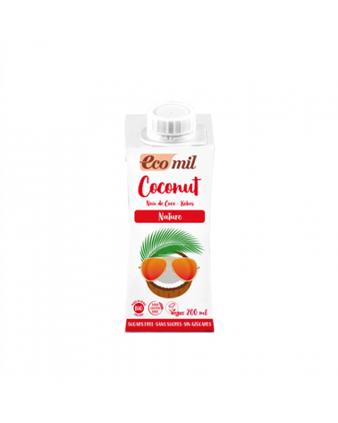 Bebida De Coco Nature Bio E S/Açúcar Ecomil