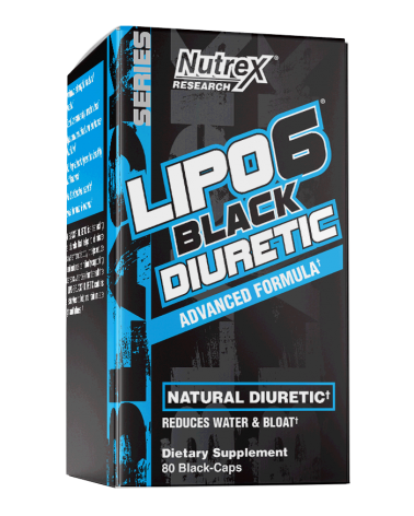 Lipo 6 Black Diuretic 80 Cápsulas Nutrex