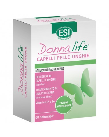 Donna Life Cabelo Unhas E Pele 60 Cápsulas ESI