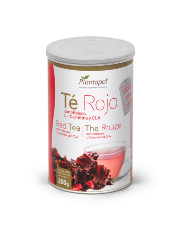 Chá Vermelho Pu-Erh + Hibisco + L-Carnitina + Cla Instantâneo 200 Grs Plantapol