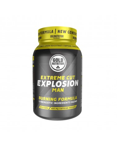 Extreme Cut Explosion Man 90 Cápsulas Gold Nutrition