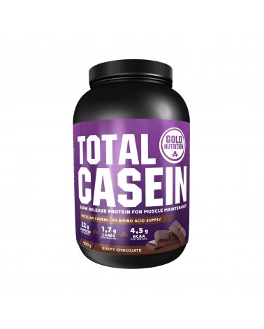 Total Casein 900g Chocolate Gold Nutrition