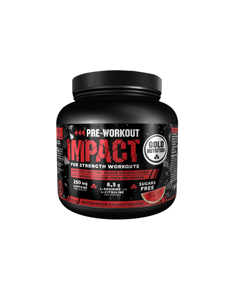 Pre-Workout Impact 400g Melancia Gold Nutrition