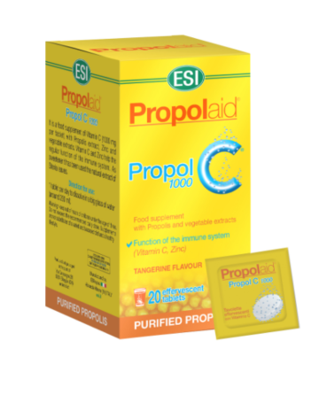 Propol C Frizz 1000 Mg 20 Comprimidos Efervescentes ESI