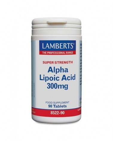 Ácido Alfa Lipoico 300 Mg. 90 Comprimidos Lamberts