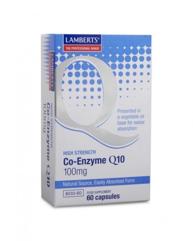 Co-Enzyme Q10 100 Mg. 60 Cápsulas Lamberts