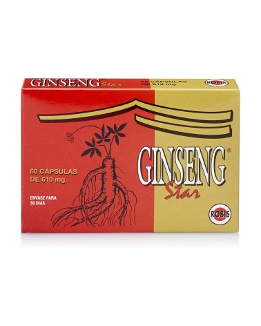 Ginseng Star 60 Cápsulas Robis