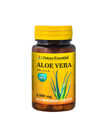 Aloe Vera com Sene 2000 Mg 60 comprimidos Nature Essential