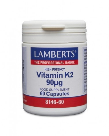 Vitamina K2 90µg 60 Cápsulas Lamberts