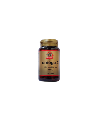 Omega 3 (Epa 35% + Dha 25%) 500 Mg. 90 Softgels Obire