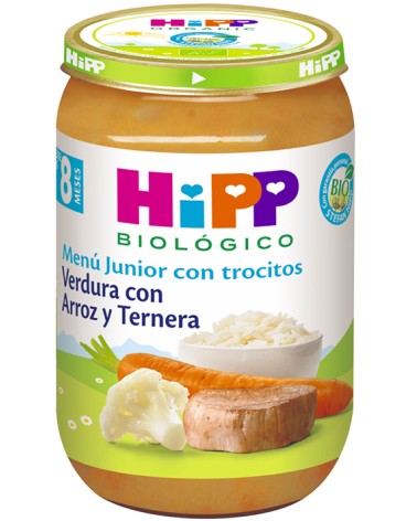 Boião Menu Refeições 8 Meses 220gr HiPP