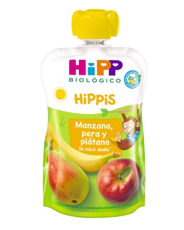 Saquetas de Puré de Frutas 100gr BIO HiPP