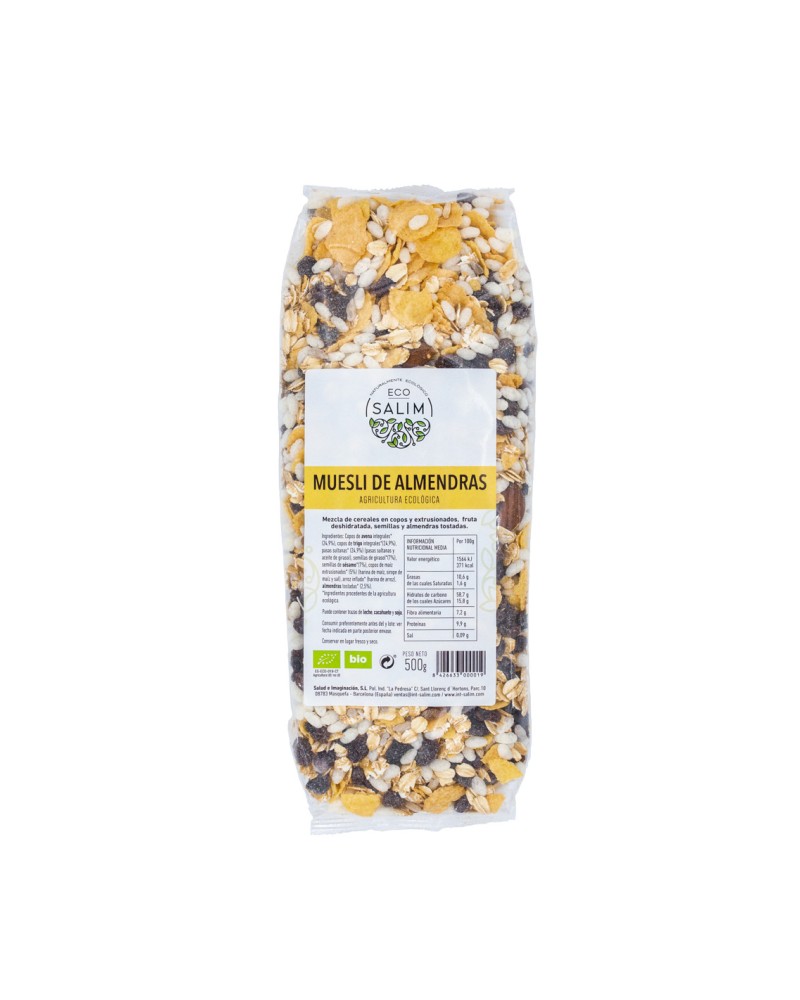 Muesli amêndoas - Bio s/açúcar