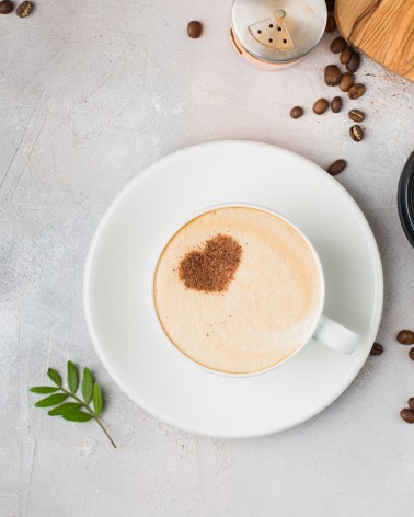 Cappuccino que auxilia a manutenção da saúde da pele!