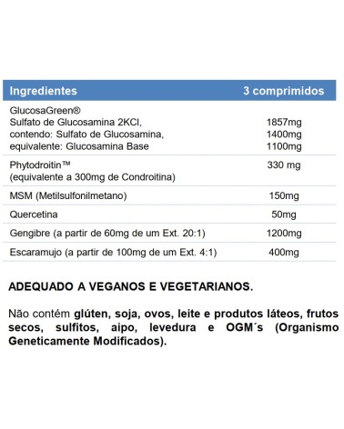 Glucosamina Completa Vegan 120 Cápsulas Lamberts