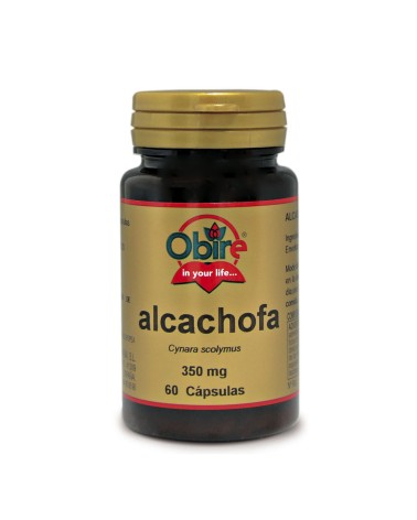 Alcachofra 350 Mg. 60 Cápsulas Obire