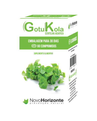 GOTU KOLA (CENTELHA ÁSIATICA) 750mg Novo Horizonte