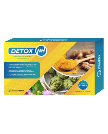 Detox NH 20 Ampolas Novo Horizonte