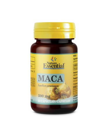 MACA 500 MG. 50 CÁPSULAS NATURE ESSENTIAL