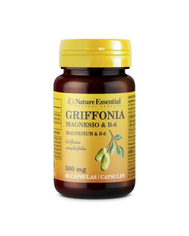 Griffonia 500 mg + Magnésio + B6 60 Cápsulas Nature Essential