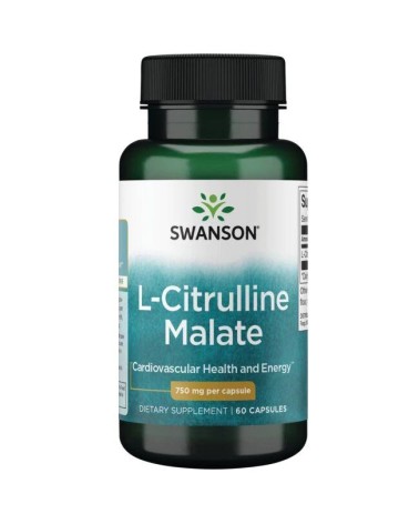 L-Citrulline Malate 750 mg 60 Cápsulas Swanson