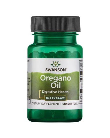 Oregano Oil 10:1 Extract 120 Softgels Swanson
