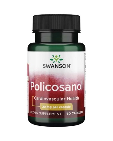 Policosanol 20 mg 60 Cápsulas Swanson