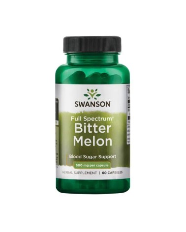 Bitter Melon 500 mg 60 Cápsulas Swanson