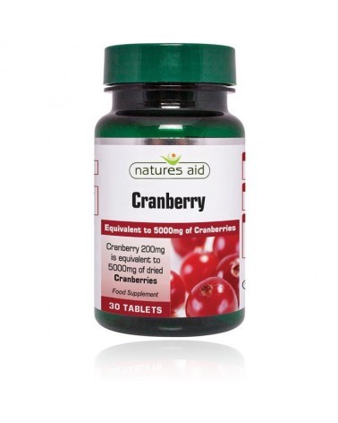 Cranberry 5000 Mg. 30 Comprimidos Natures Aid
