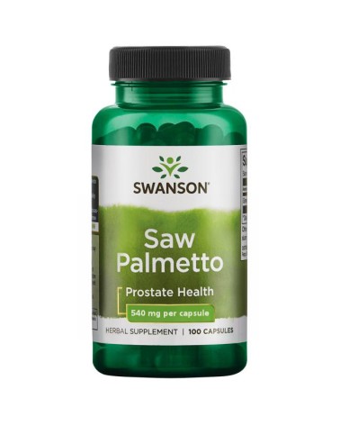 Saw Palmetto 540 mg 100 Cápsulas Swanson