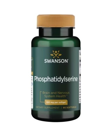 Phosphatidylserine 100 mg 90 Softgels Swanson