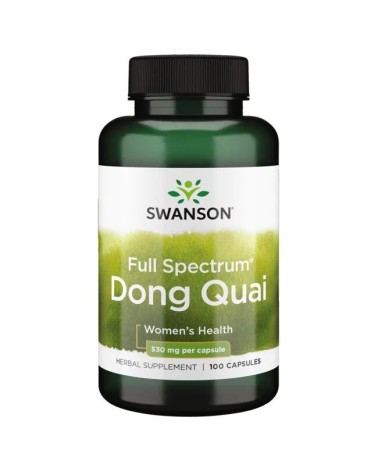 Dong Quai Full Spectrum 530 Mg 100 Cápsulas  Swanson