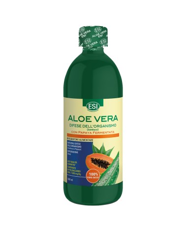 Aloé Vera Juice + Papaia e Sabugueiro 500 Ml ESI