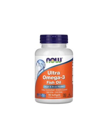 Ultra Omega 3 (500 Epa / 250 DHA) 90 Cápsulas Vegetais Now