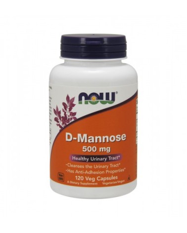 D-Mannose  500 Mg - 120 Cápsulas Now