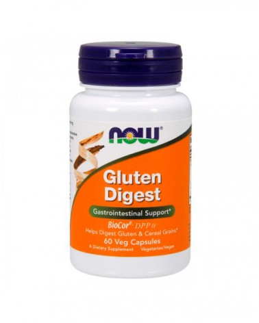 Gluten Digest 60 Cápsulas Vegetais Now